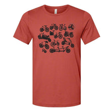 Load image into Gallery viewer, Bike Collage T-Shirt