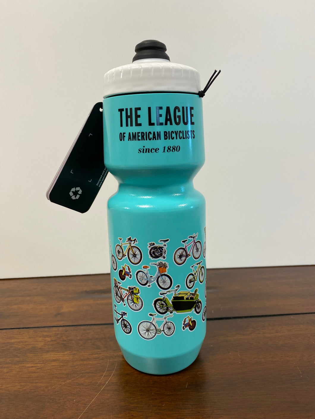 Bike Collage Water Bottle