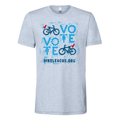 I Bike I Vote League T-Shirt