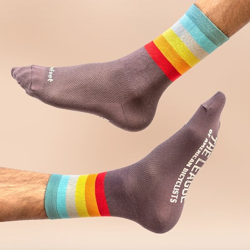 Retro Inspired Cycling Socks